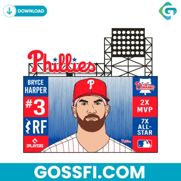 mlb-team-philadelphia-phillies-bryce-harper-svg