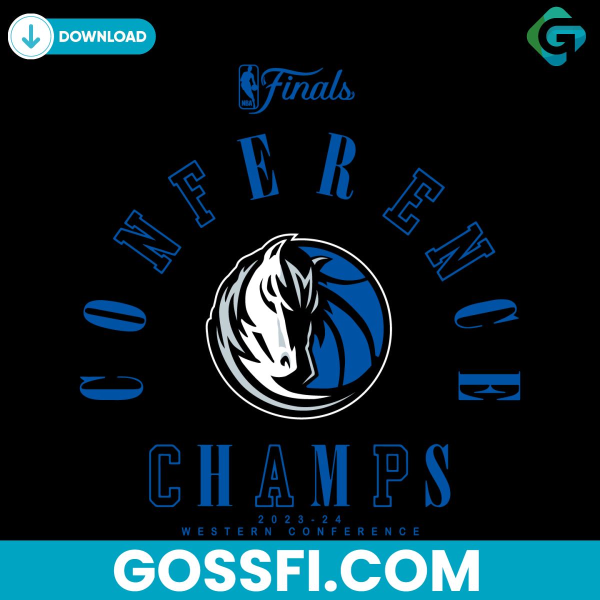 dallas-mavericks-the-final-round-conferences-champs-svg